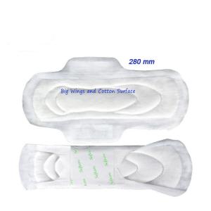 Cheap Herbal Organic Cotton Sanitary Napkins Hygiene 100% Cotton Maxi Pads Premium for sale