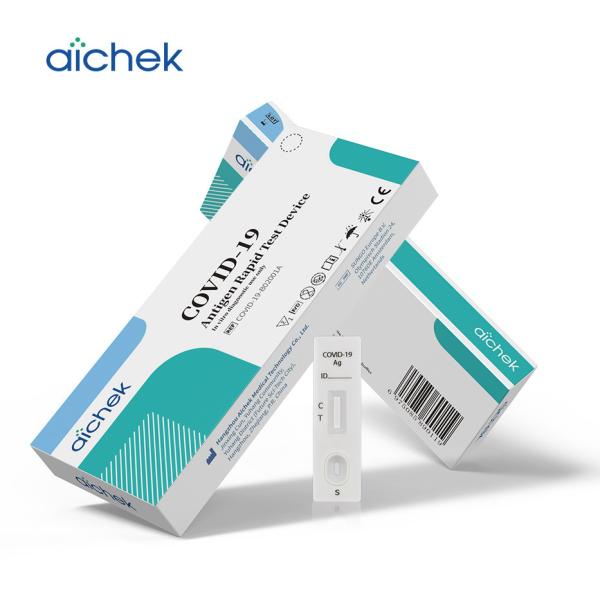 25 Packs COVID19 Rapid Test Kit Aichek 15 Minute Antigen Test