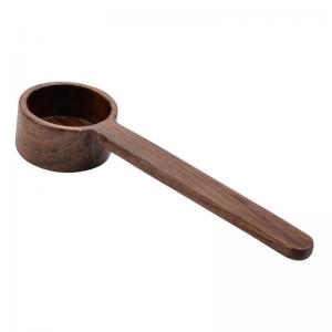Cheap Black Walnut Coffee Wooden Measuring Spoon Long Handle for sale