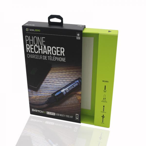Quality Drawer Style Mobile Phone Accessories Packaging For Smart Phone Recharger wholesale