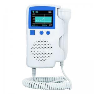 Cheap ABS DC3.7V 3MHz Fetal Doppler Heartbeat Detector For Clinic for sale