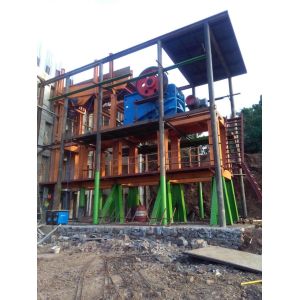 Buy cheap Small Jaw Rock Crusher Machine 2035*1921*2000mm from wholesalers