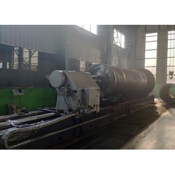 Rubber Covered Cast Iron Couch Roller Of Cylinder Mould For Small Paper Making Machine