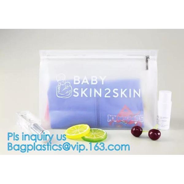 Biodegradable Customised printing Clear PVC Cosmetic Standup k Pouch,Toiletries Cosmetic Pvc Pouch With Marble Dig