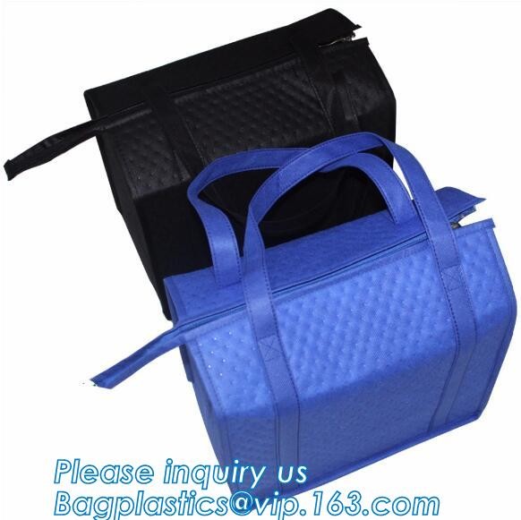 Freezer Bags Color Cold Insulation Waterproof Convenient Portable Ice Meal Packages Refrigerator Cooler Lunch Bag bageas