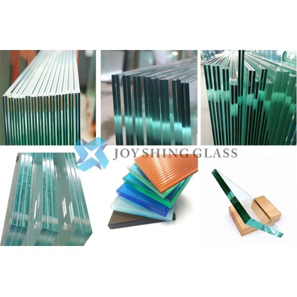 Customized Tempered Laminated Glass 10.38mm Safety Glass Railings