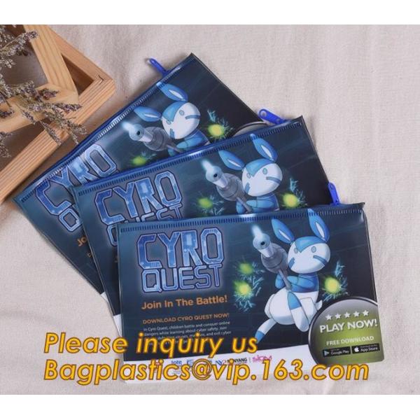 PVC A4 File Folder Document Filing Bag Stationery Bag,Good Quality Custom Cute PVC Documents Filing Bag bagplastics pac