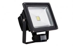 Cheap GFL-20W-COB-PIR PIR sensor LED Flood Light 20W EPISTAR for Entrance / Walkway / Lobby for sale