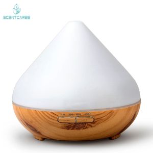 300ml Wood Grain Cool Mist Essential Oil Diffuser