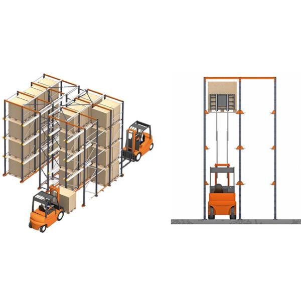 Drive Through Rack Heavy Duty Pallet Rack Drive in racking