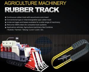 China Bob Mini Excavator agricu rubber tracks T180 T190 Agriculture Harvester belt B-7 SUMITOM SH75U-3 TAKEUCH TB175 450X81X76 on sale