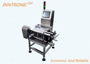 China 3.6kg 0.5g Online Check Weigher 80p/min For Weight Check With LED Touch Screen for food on sale