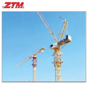 China ZTL186 Luffing Tower Crane 8t Capacity 50m Jib Length 1.8t Tip Load Hoisting Equipment on sale