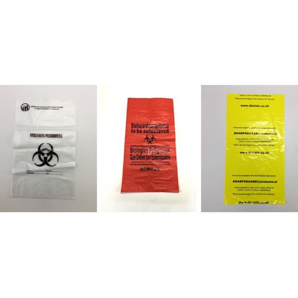 Asbestos Remove Autoclavable Biohazard Bags Large Oversize Thicker