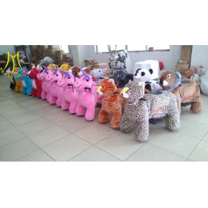 Cheap Hansel wholesale kids indoor coin operated moving horse toys for kids for sale