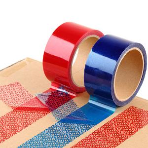 China Full Transfer Tamper Evident Void Security Packaging Tape on sale