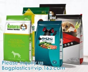 Cheap Slider zipper Pet Food pouch, Non Food Products, Coffee Bags, Nutrition Bars Packaging, Flexible Packaging for sale