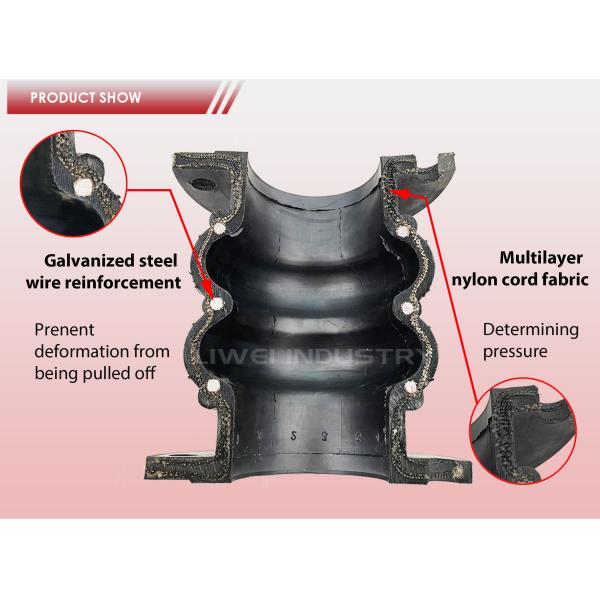 Eccentric Rubber Concentric Reducing Expansion Joint