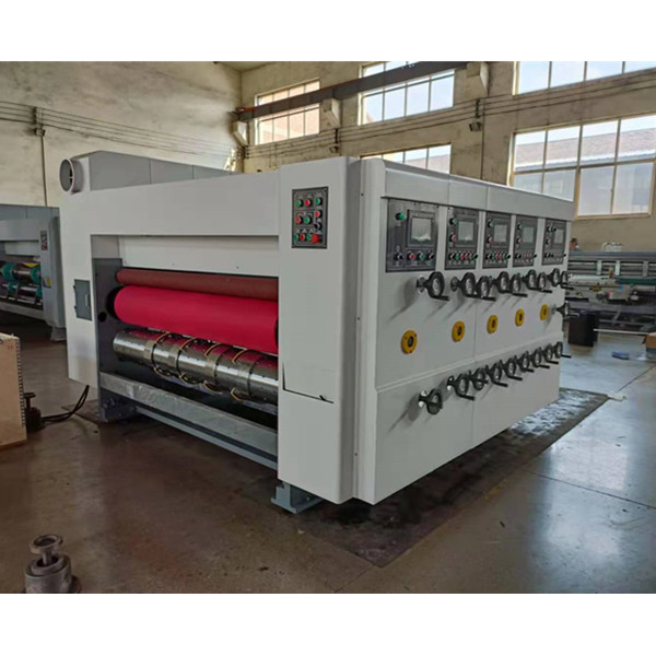 Pizza Box Flexo Print Automatic Die Cutter Machine