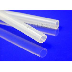 Smooth Heat Resistant Silicone Hose , Rectangular High Temp Food Grade Hose