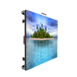 China 5300~5600cd/Sqm Outdoor Rental LED Display Front Maintenance Water Resistant on sale