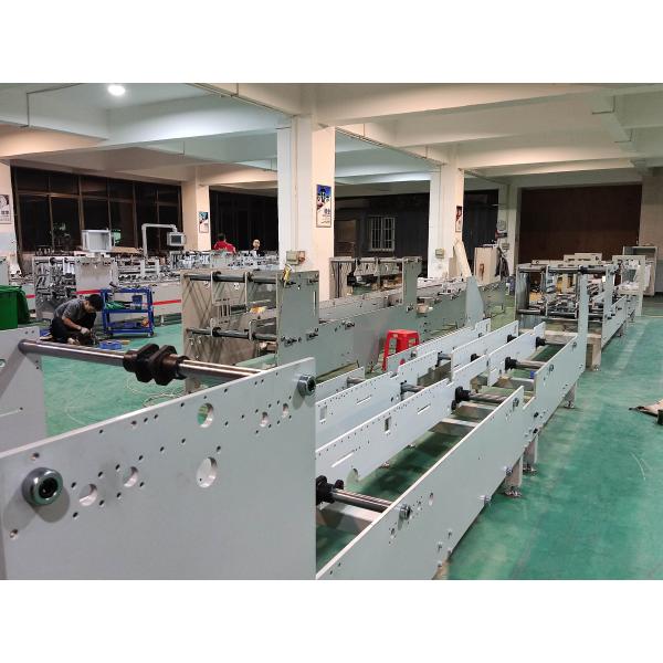 380V Voltage Textiles Folder Gluing Machine for Professional Presentation Folders