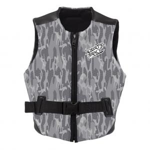 China Reversible Design Neoprene Impact Vest With Front Zip Strategic Armhole Size on sale
