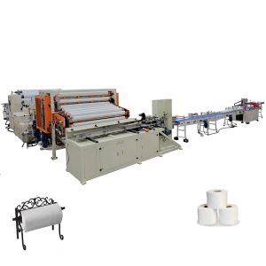 Cheap Automatic Toilet Paper Kitchen Towel Tissue Paper Manufacturing Machine Production Line for sale