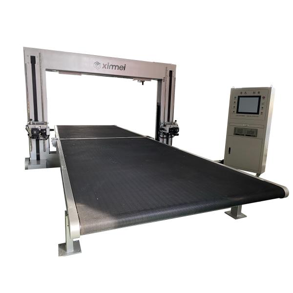 Fast Foam Profile Cutting Machine Double Vibrating Industrial Foam Cutting Machine