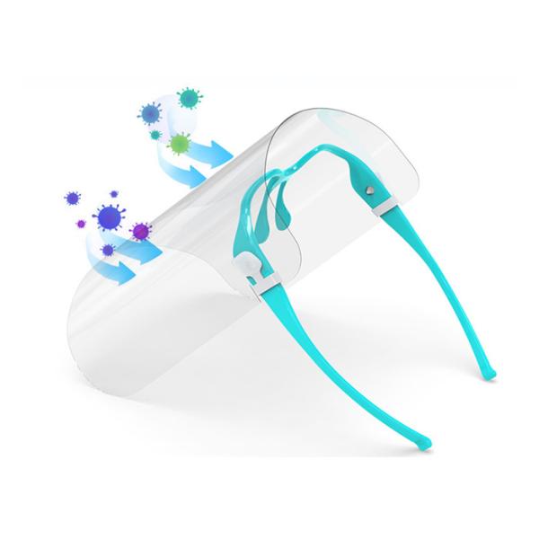 Anti Fog Detachable Eyeglass Frame Face Shield Goggle Shield Face Visor