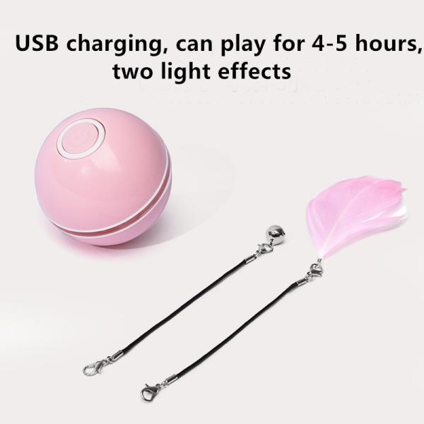 ABS Material Best Automated Cat Toys Electric Eco Friendly