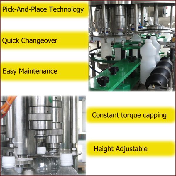 Ss316 Plastic Bottle Capping Machine