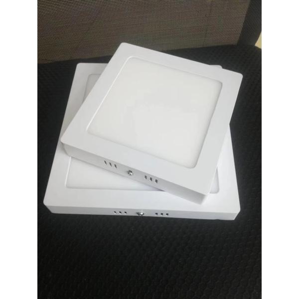 Fireproof Led Flat Panel Light Fixture , 27mm recessed slim led panel light