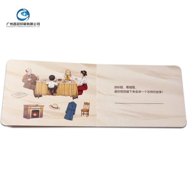 OEM Wholesale Children's Educational Story Hardcover Board Book Full Color Printing Offset Hard Cover Kids' Pack Made Paper