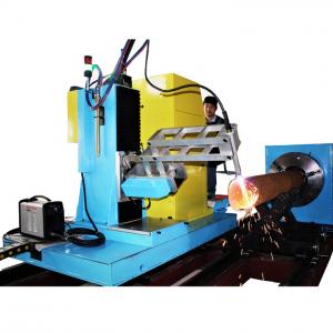 Cheap SNR-XG4 CNC Pipe Beveling Machine Dia 600mm 5 Axis Plasma Cutter for sale