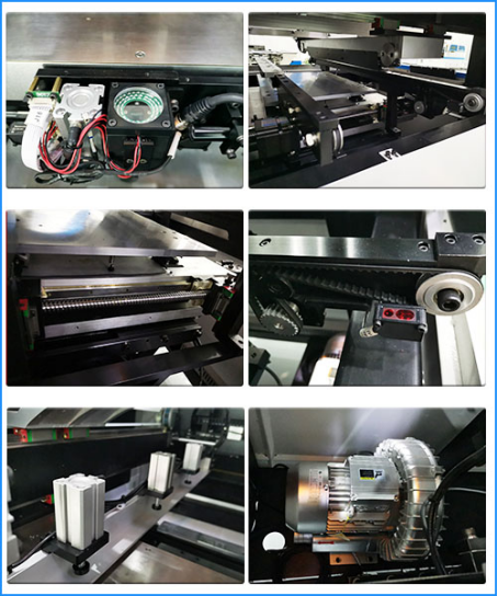 Full Automatic Vision Stencil Printer Machine Programmable Motor Drive Print Heads
