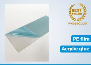 Bright annealed stainless steel scratch protector / low tack protective film 25 micron x 1220mm x 1000 meters