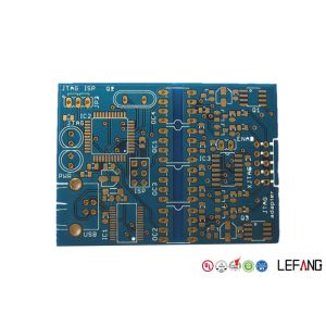 Cheap Blue Ink Medical Device PCB , General Pcb Board For Electronics Medical Displayer for sale