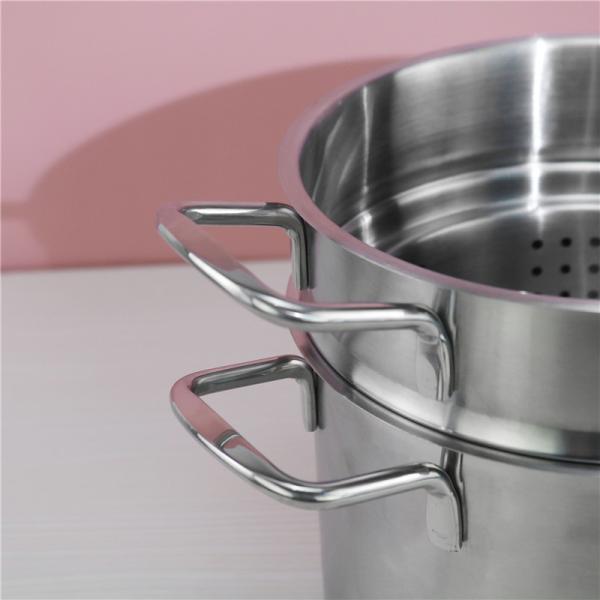 Multifunction Spaghetti Kitchen Soup Pots Stainless Steel With Strainer Insert