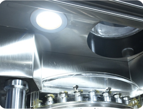 Rotary Fully Automatic Tablet Compression Machine Double Color For Dishwashing Block