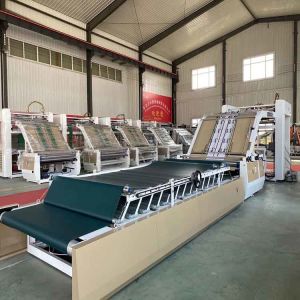 0-100 pieces/min Full Automatic Flute Laminating Machine 10kw HL1450