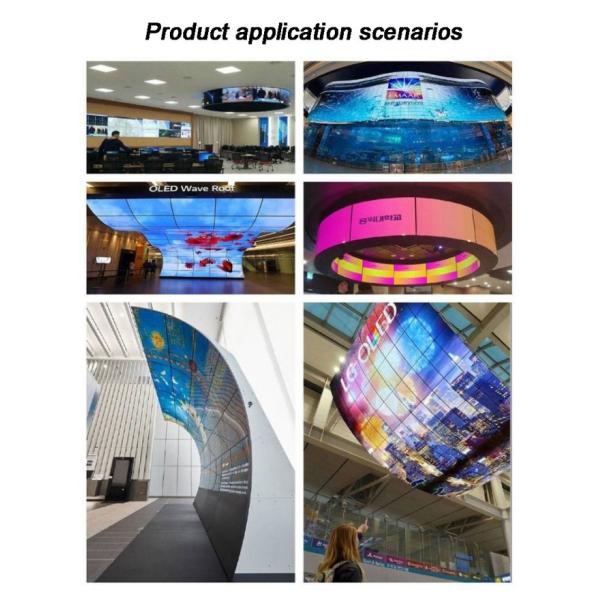 360 IPS Touch Screen OLED Flexible Curved Screen Thin Bendable Wearable