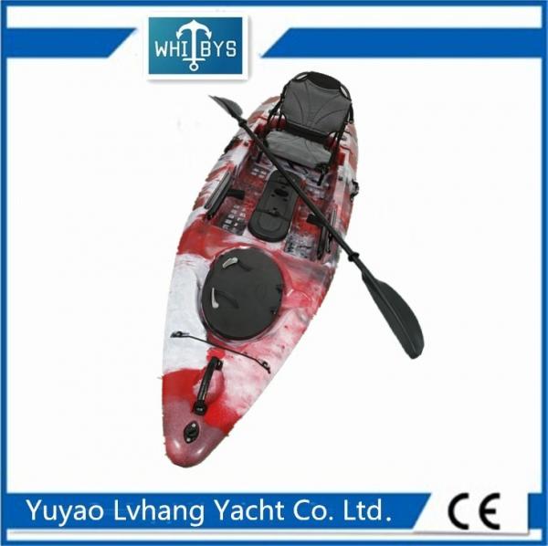 Quality Single Person 12 Foot Ocean Best Recreational Kayaks UV Resistant With A Small Cup Holder wholesale