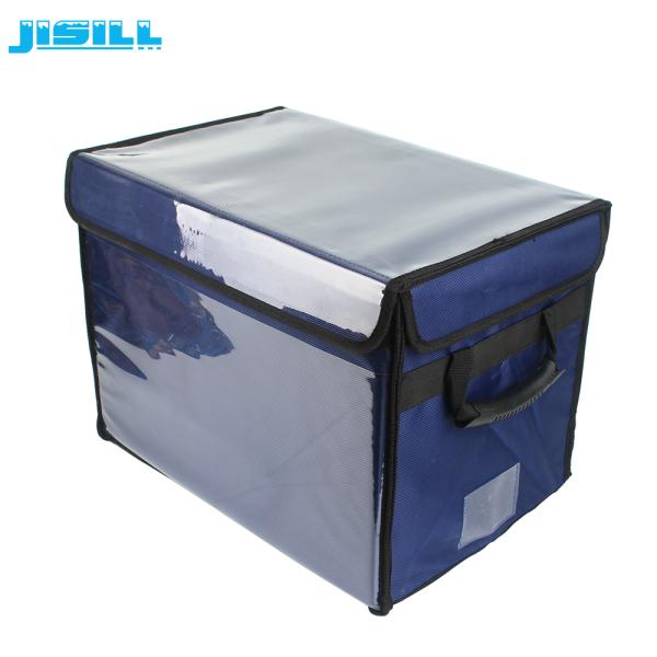 Foldable And Portable Medical Vaccine Cooler Bag / Shoulder Bag Big Capacity