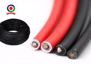Cheap Good Cold Flexibility Single Core Solar Cable , DC Solar System Cable TUV Approved for sale