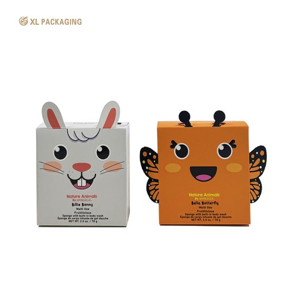 XL Packaging Custom Luxury Boxes Cute Rabbit Cat Shape Gift Box for Baby Shower Cookies Candy Chocolate Party Favor Boxes