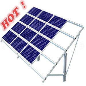 Cheap Anodized Aluminum 20 Panels Solar Ground Mount for sale