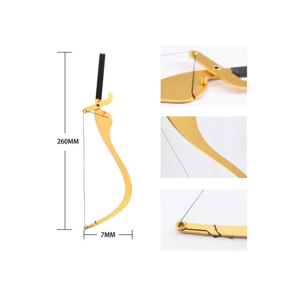 Gold/Silver Eyebrow Microblading Line Mark Ruler For Eyebrow Design