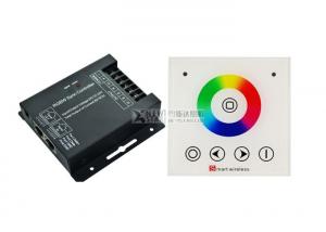 Cheap LED RGBW Controller 12V 288W With synchronization RF Wireless Full Touch Wall Panel 24V 576W for rgb led strip for sale