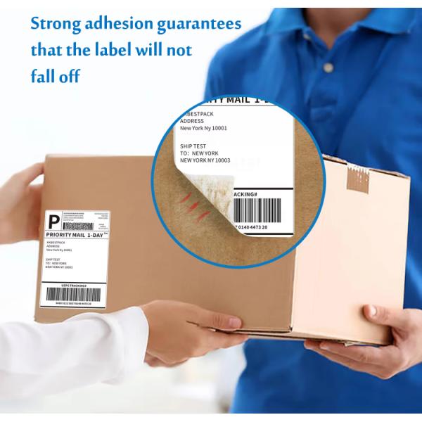 Thermal Adhesive Labels Waterproof And High Definition Printable
